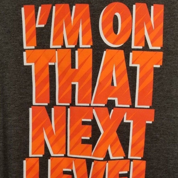 Nike T-Shirt Regular Fit Next Level Gray Size M - Picture 3 of 5